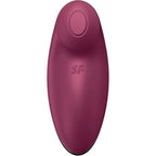 SATISFYER - TAP & CLIMAX 2 VIBRATOR & STIMULATOR ROT - Vanelion Paradise