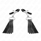 KINK - KUNSTLEDER QUASTEN NIPPELKLEMMEN 6 CM - Vanelion Paradise