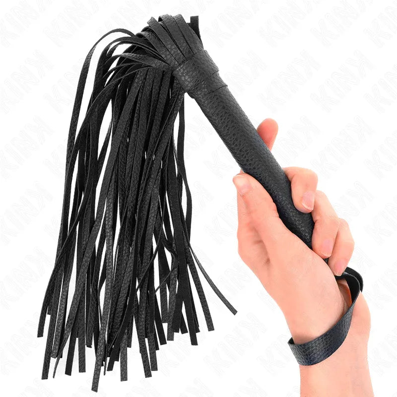 KINK - DUNKELBLAU PERLENPEITSCHE 43,5 CM - Vanelion Paradise