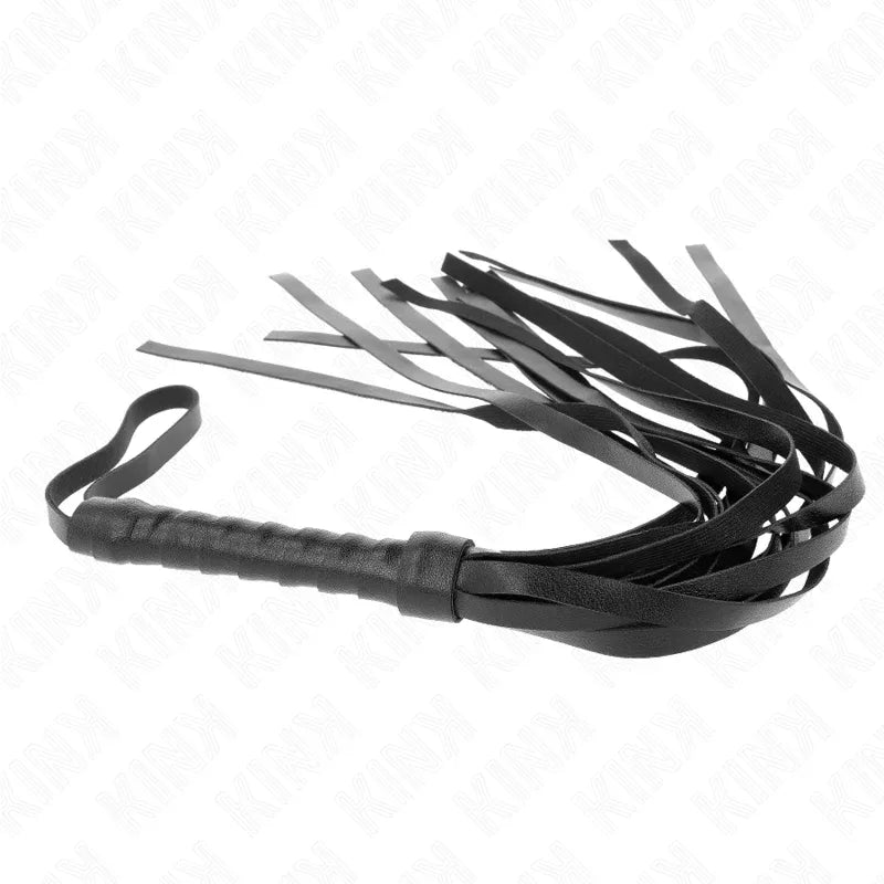 KINK - EINFACHE SCHWARZE PEITSCHE 45 CM - Vanelion Paradise