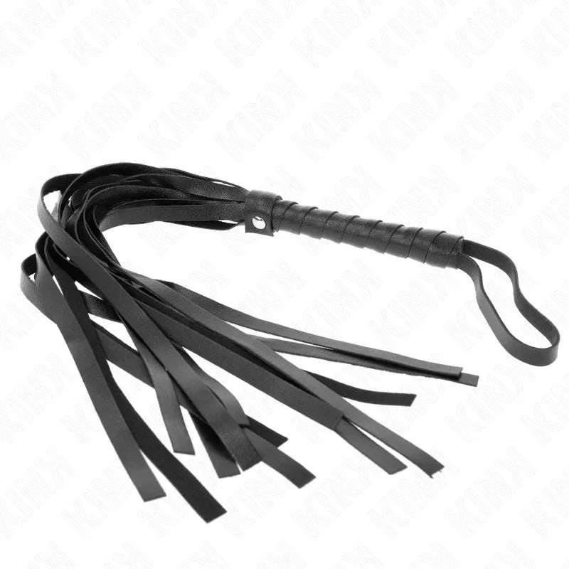 KINK - EINFACHE SCHWARZE PEITSCHE 45 CM - Vanelion Paradise