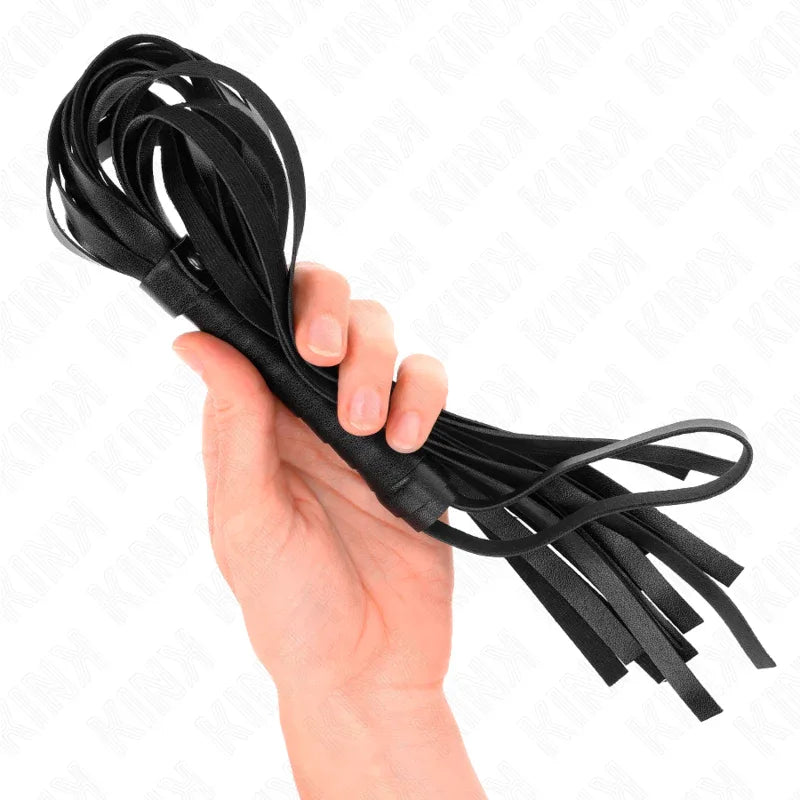 KINK - EINFACHE SCHWARZE PEITSCHE 45 CM - Vanelion Paradise