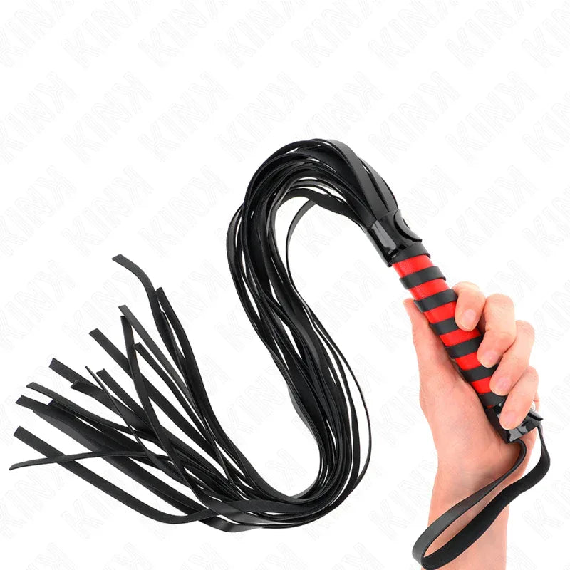 KINK - LANGE GESTREIFTE PEITSCHE 70 CM - Vanelion Paradise
