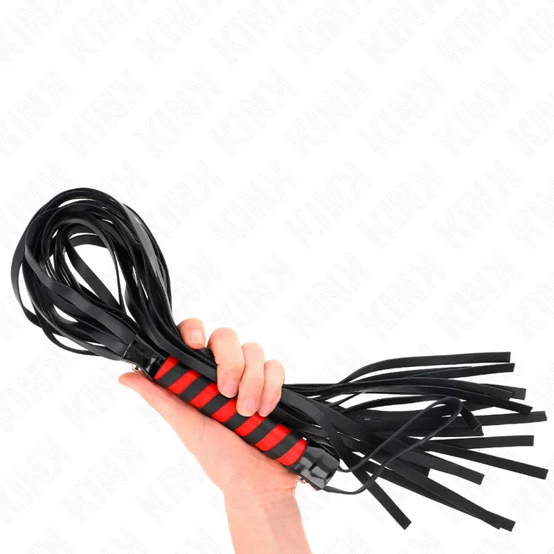 KINK - LANGE GESTREIFTE PEITSCHE 70 CM - Vanelion Paradise