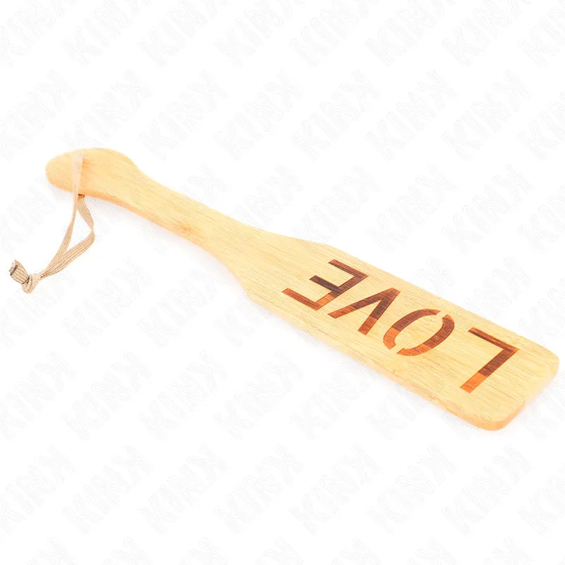 KINK - BAMBUSPALETTE WORT LIEBE 32 X 5,5 CM - Vanelion Paradise