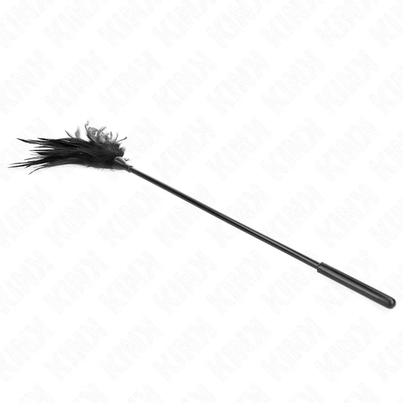 KINK - MEHRERE SCHWARZE KITZELFEDERN 45 CM - Vanelion Paradise