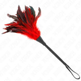 KINK - RED MAIDS HORNFORM TICKLE HÜHNERFEDERN 36 CM - Vanelion Paradise