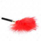 KINK - ROT-GOLD METALL KITZELFEDERN 18 CM - Vanelion Paradise