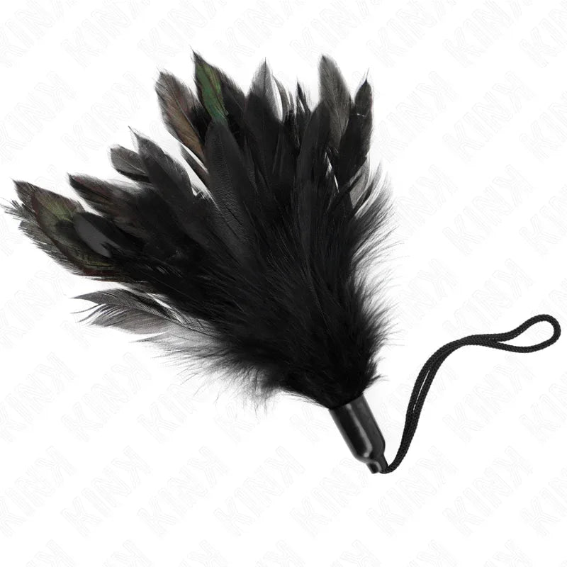 KINK - TICKLE FEATHERS MIT SEILGRIFF KUNSTSTOFFBASIS 15 CM - Vanelion Paradise