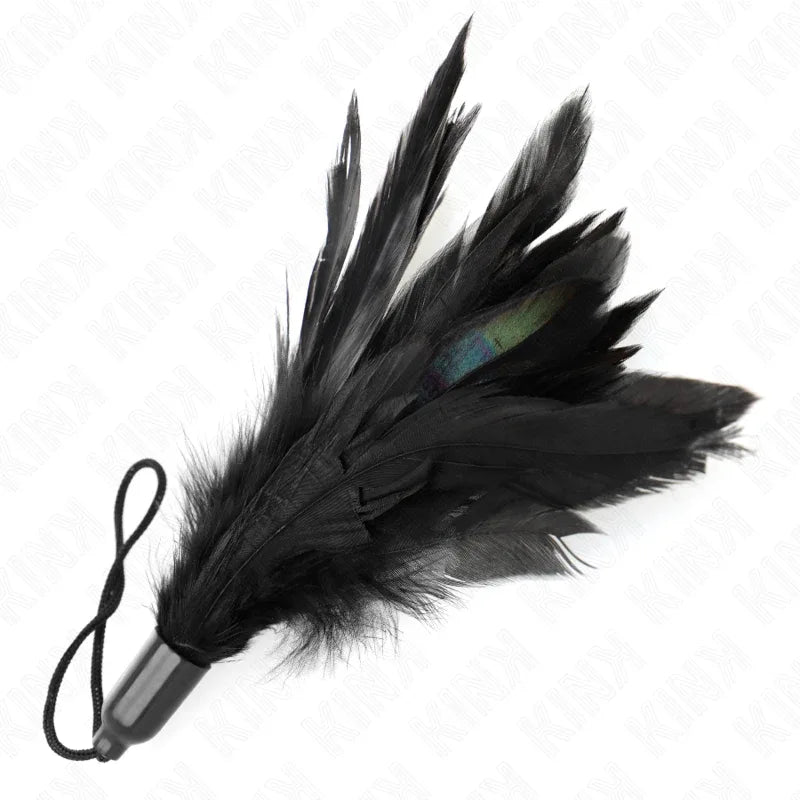 KINK - TICKLE FEATHERS MIT SEILGRIFF KUNSTSTOFFBASIS 15 CM - Vanelion Paradise