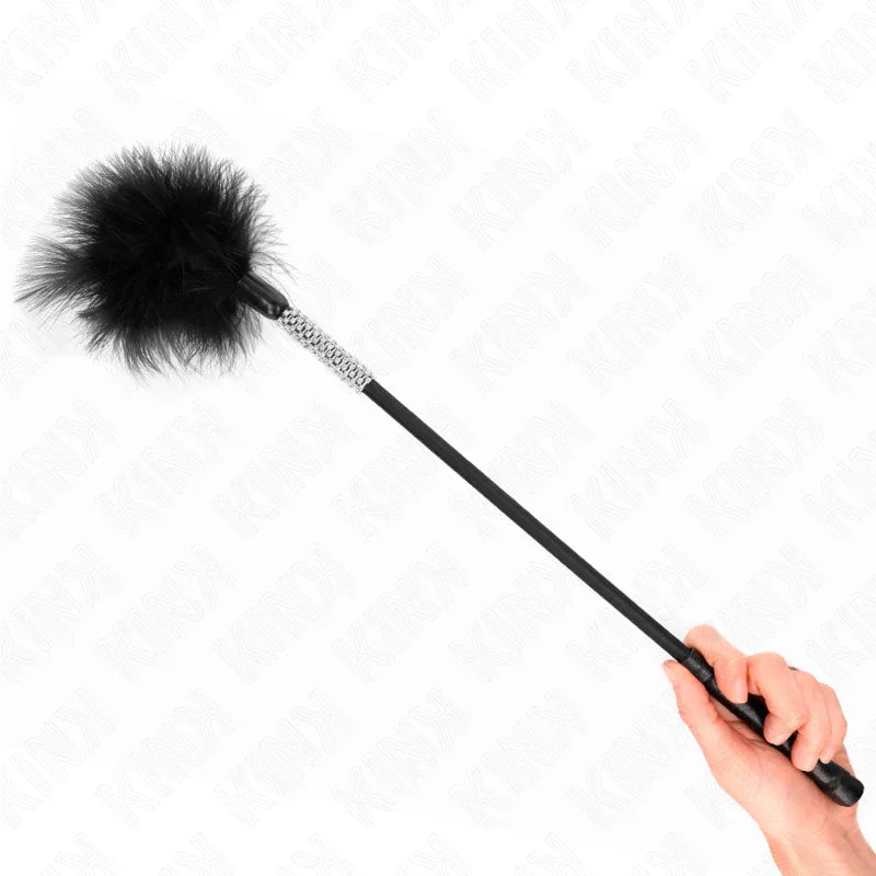 KINK - TICKLE FEDERN MIT STRASS-GRIFF 50 CM - Vanelion Paradise