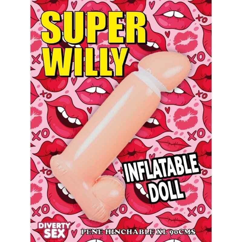 DIABLO PICANTE - AUFBLASBARER PENIS 100 CM - Vanelion Paradise