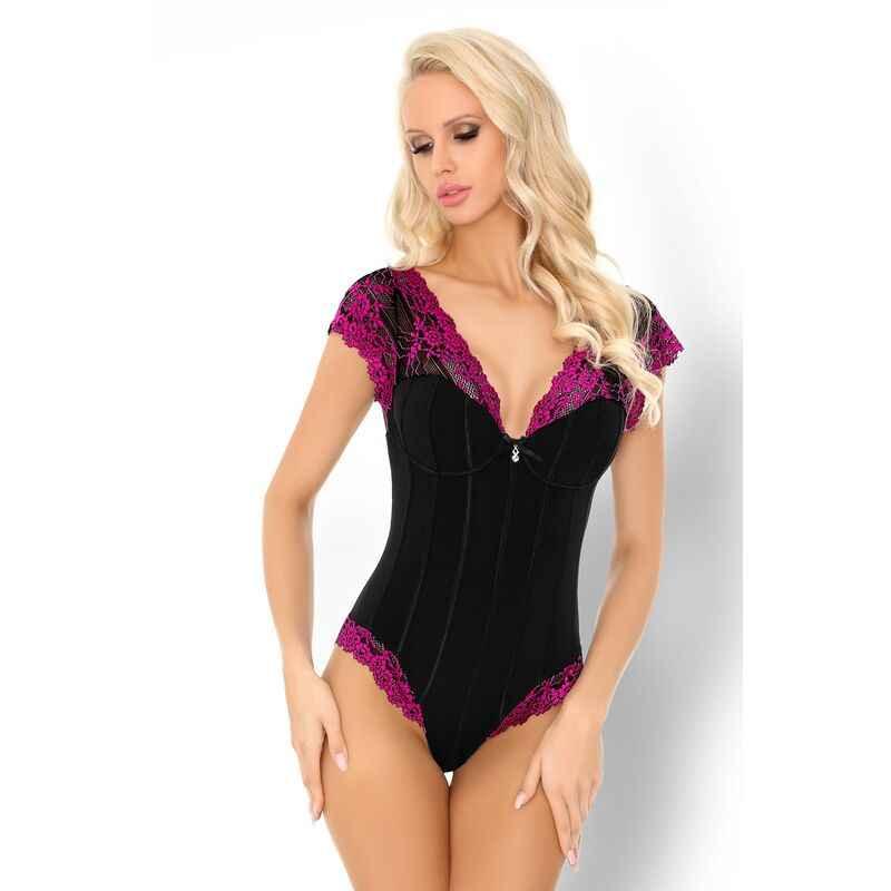 LIVCO CORSETTI FASHION - LORRIE CF 90450 BODY SCHWARZ S/M - Vanelion Paradise