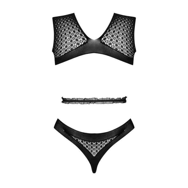 LIVCO CORSETTI FASHION - MICHIKOL CF XG073 BODY SCHWARZ S/L - Vanelion Paradise