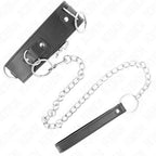 KINK - HALSKETTE MIT LEINE 65 CM 3 RING MODELL 2 VERSTELLBAR 36-43 CM X 5 CM - Vanelion Paradise
