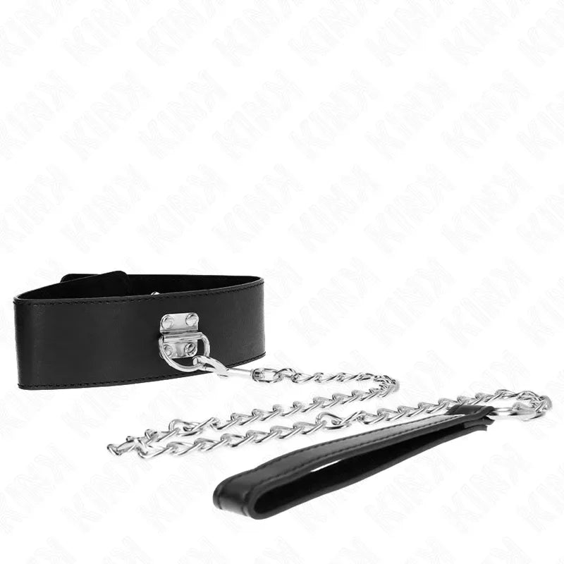 KINK - BASISMODELL HALSBAND MIT LEINE 65 CM MODELL 0 - Vanelion Paradise
