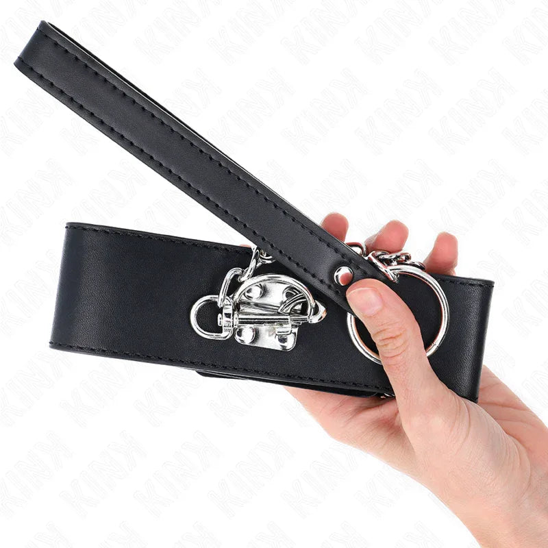 KINK - BASISMODELL HALSBAND MIT LEINE 65 CM MODELL 0 - Vanelion Paradise