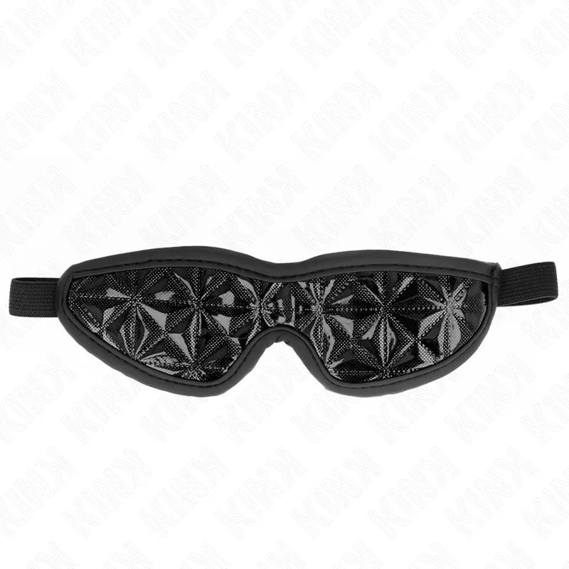 KINK - SCHWARZES STIRNBAND MIT RAUTENMUSTER 20,5 x 6 CM - Vanelion Paradise
