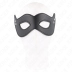 KINK - KUNSTLEDERMASKE MIT NIETEN MODELL 1 26 x 8 CM - Vanelion Paradise