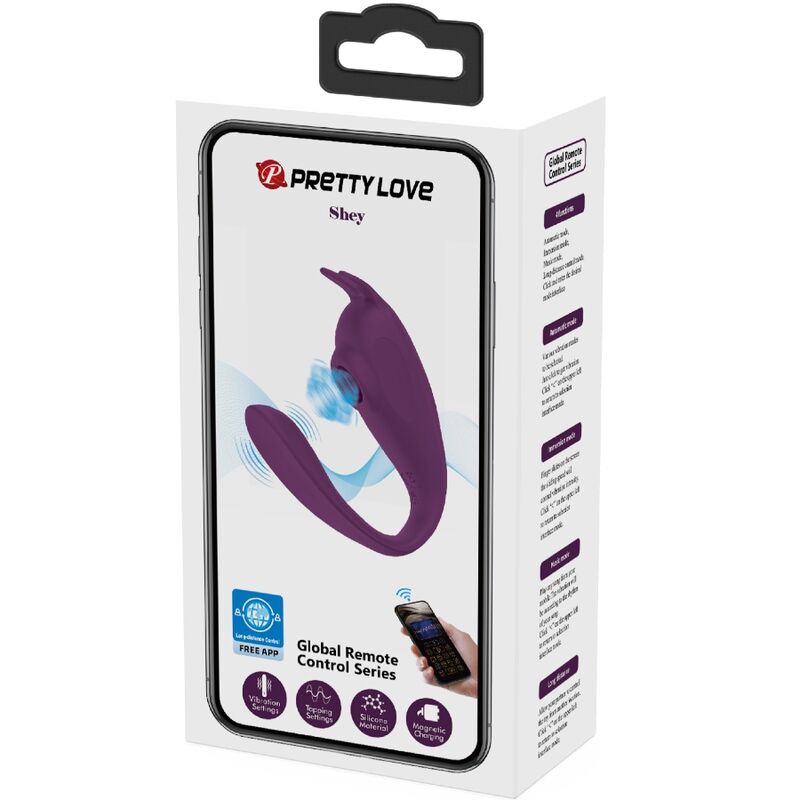 Pretty Love Shey App-Vibrator Lila