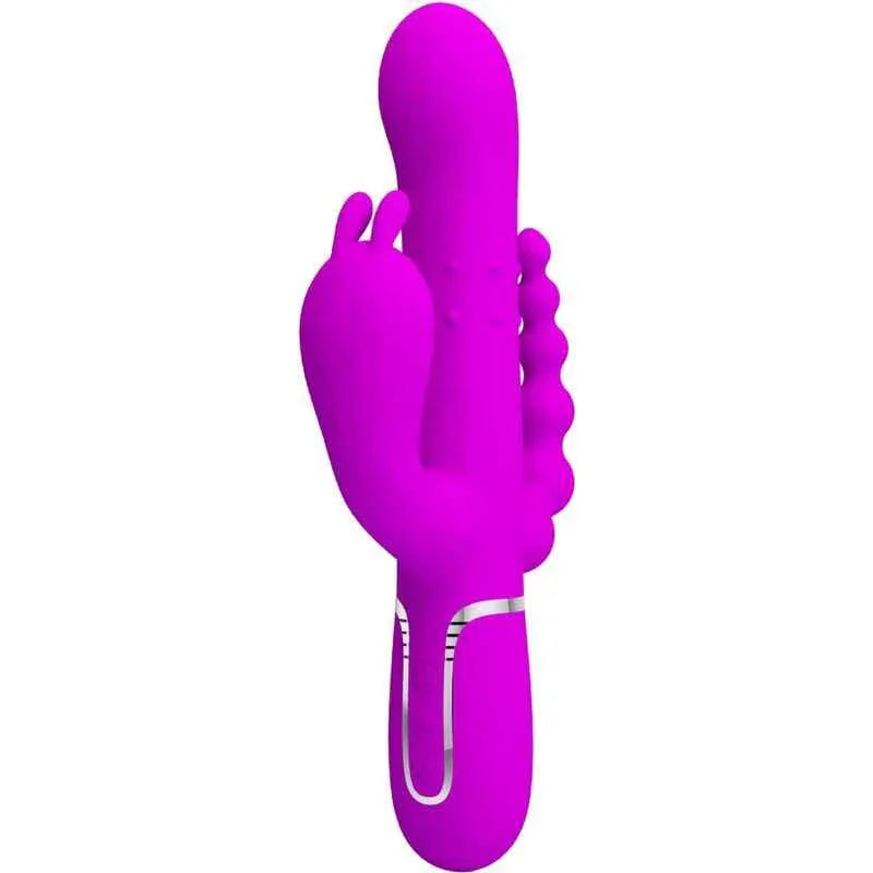 PRETTY LOVE - CAMMY TRIPLE VIBRATOR MULTIFUNKTION 4 IN 1 ROSA - Vanelion Paradise
