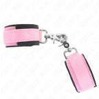 KINK - VERSTELLBARE NEOPREN-HANDHANDFESSELN ROSA VERSTELLBAR 22-34 CM - Vanelion Paradise