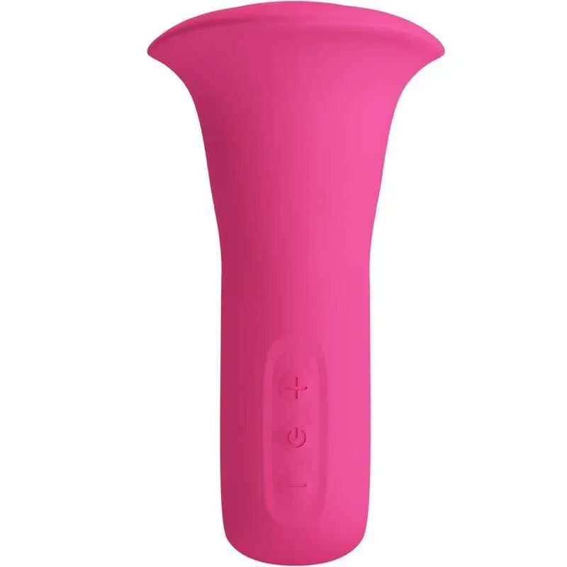 PRETTY LOVE - CLYDE ORALVIBRATOR VIBRIERENDE ZUNGE 12 VIBRATIONEN ROSA - Vanelion Paradise