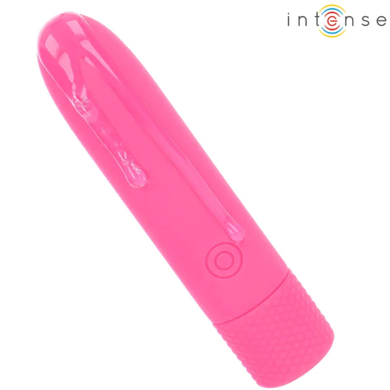 INTENSE - SYMONE USB WIEDERAUFLADBARER VIBRIERENDER BULLET 8 VIBRATIONEN ROSA 10 X 2,2 CM - Vanelion Paradise