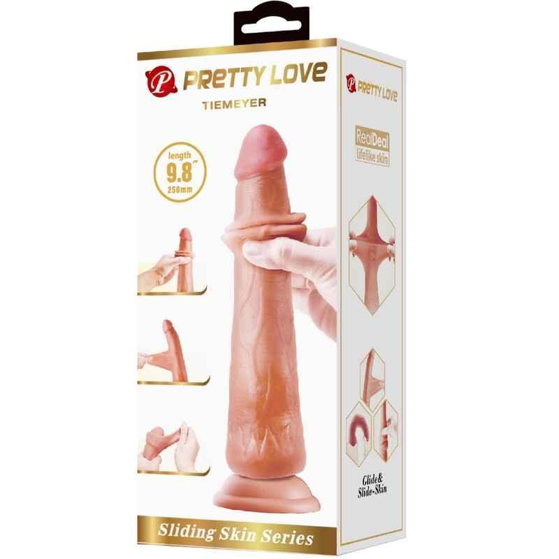 PRETTY LOVE - TIEMEYER REALISTISCHER DILDO 25 CM MODELL 2 FLESH - Vanelion Paradise
