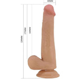 PRETTY LOVE - GROSSER REALISTISCHER DILDO 22 CM FLEISCH - Vanelion Paradise