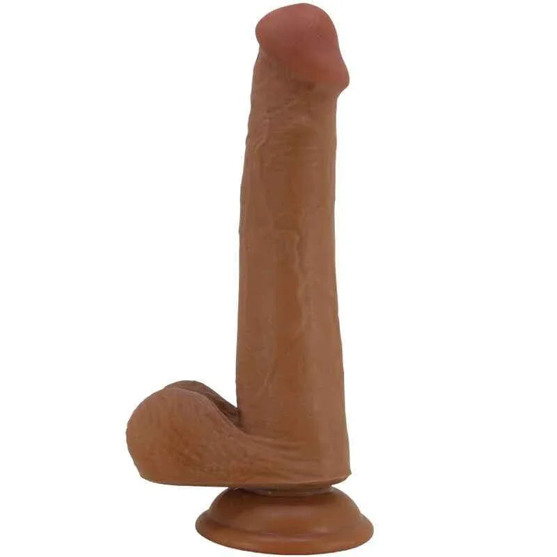 PRETTY LOVE - GROSSER REALISTISCHER DILDO 22 CM BRAUN - Vanelion Paradise