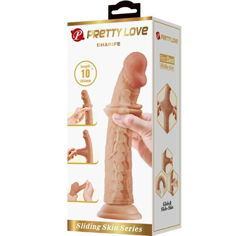 PRETTY LOVE - SHARIFE REALISTISCHER DILDO 25 CM FLEISCH - Vanelion Paradise