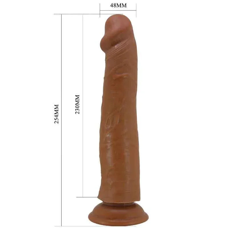 PRETTY LOVE - SHARIFE REALISTISCHER DILDO 25 CM BRAUN - Vanelion Paradise