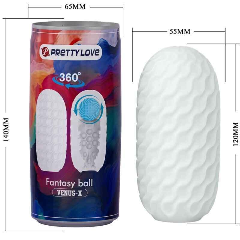 PRETTY LOVE - VENUS X MÄNNLICHER MASTURBATOR WEISS - Vanelion Paradise