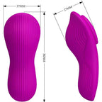 PRETTY LOVE - ROMARIO AUFLEGBARER KLITORIS-STIMULATOR MIT FERNBEDIENUNG ROSA - Vanelion Paradise
