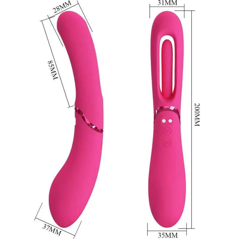 ROMANCE - LEXIE G-SPOT VIBRATOR 7 VIBRATIONEN ROSA - Vanelion Paradise