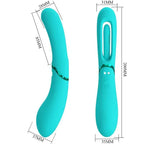 ROMANCE - LEXIE G-SPOT VIBRATOR 7 VIBRATIONEN BLAU - Vanelion Paradise