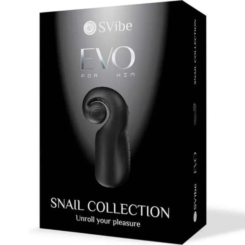 SNAIL VIBE - EVO FÜR IHN MNNLICHER MASTURBATOR SLIDE NROLL SCHWARZ - Vanelion Paradise