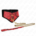 KINK - SCANDAL MODELL HALSKETTE MIT SPITZENBAND 75 CM 44 X 10 CM - Vanelion Paradise