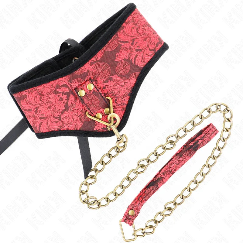 KINK - SCANDAL MODELL HALSKETTE MIT SPITZENBAND 75 CM 44 X 10 CM - Vanelion Paradise