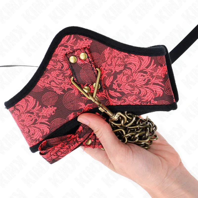 KINK - SCANDAL MODELL HALSKETTE MIT SPITZENBAND 75 CM 44 X 10 CM - Vanelion Paradise