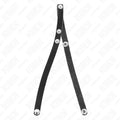 KINK - LEDER PENISRING MIT DRUCKVERSCHLUSS 39 X 1 CM - Vanelion Paradise