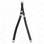 KINK - LEDER PENISRING MIT DRUCKVERSCHLUSS 39 X 1 CM - Vanelion Paradise