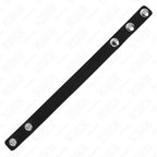 KINK - PENISRING AUS LEDER MIT DRUCKVERSCHLUSS 21,5 X 1,5 CM - Vanelion Paradise