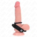 KINK - LEDER PENISRING 3,5 CM MIT DRUCKVERSCHLUSS 23 X 2 CM - Vanelion Paradise