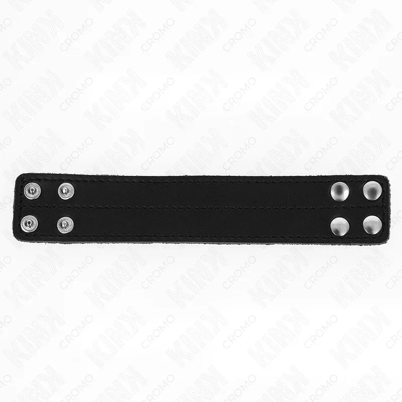 KINK - PENISRING AUS LEDER MIT DRUCKVERSCHLUSS 18,5 X 3,3 CM - Vanelion Paradise