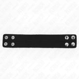 KINK - PENISRING AUS LEDER MIT DRUCKVERSCHLUSS 18,5 X 3,3 CM - Vanelion Paradise