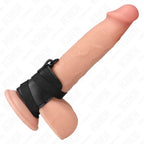 KINK - PENISRING AUS LEDER MIT VERSTELLBAREN RIEMEN - Vanelion Paradise
