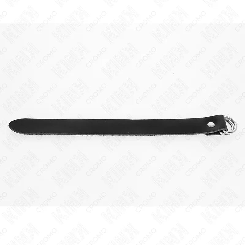 KINK - LEDER PENISRING MIT DRUCKVERSCHLUSS 22 X 2 CM - Vanelion Paradise