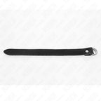 KINK - LEDER PENISRING MIT DRUCKVERSCHLUSS 22 X 2 CM - Vanelion Paradise